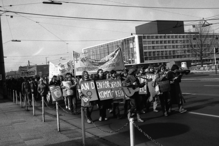 Frauendemonstration in Gelsenkirchen