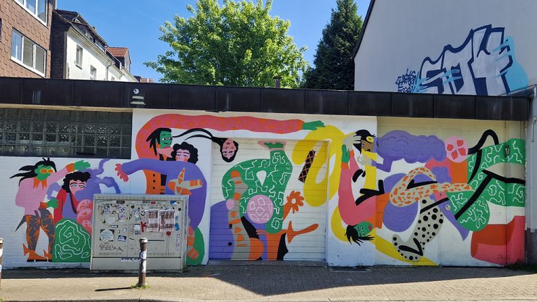 Frische Farbe für die Munscheidstraße