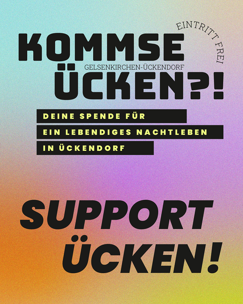 Support-Aufruf zu KOMMSE ÜCKEN?!