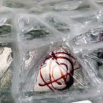 Bildausschnitt einer Glasskulptur