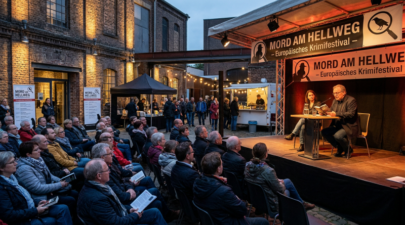 Krimi-Festival, Publikum lauscht einer Lesung