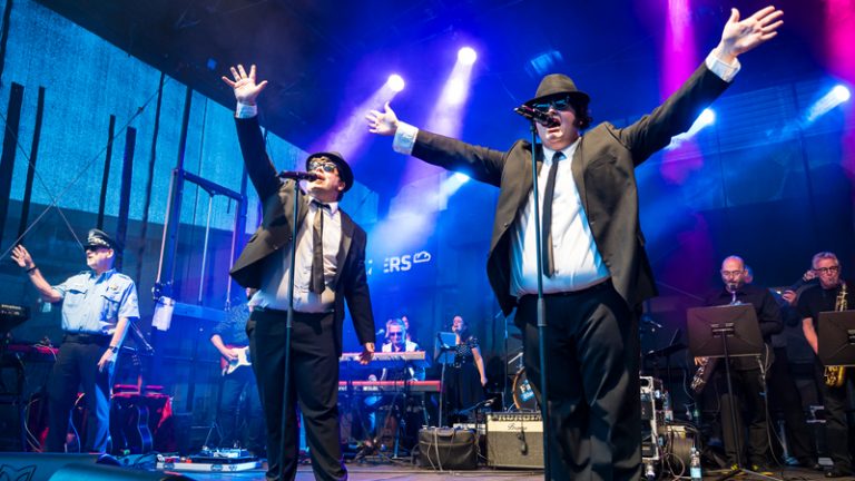 Die Fantastic Blues Brothers auf der Bühne
