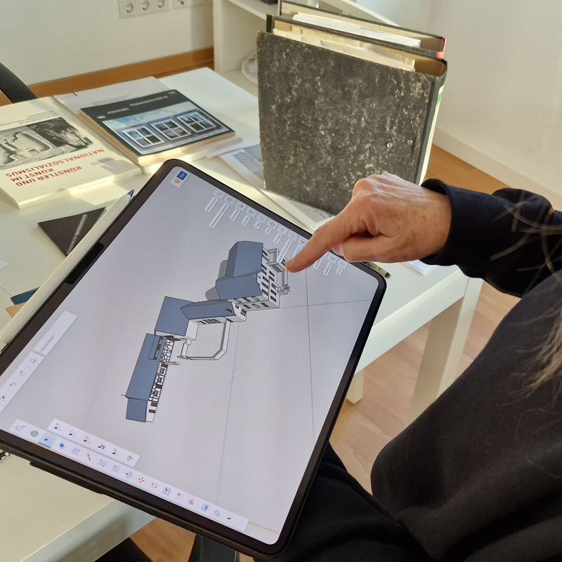 Visualisierung in 3D vom Halfmannshof