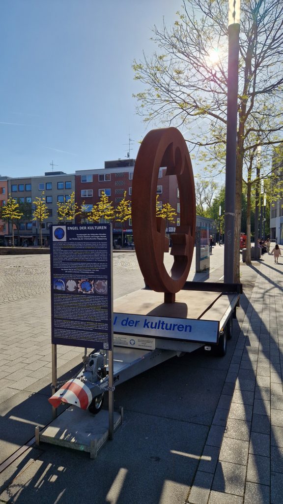 Skulptur Engel der Kulturen