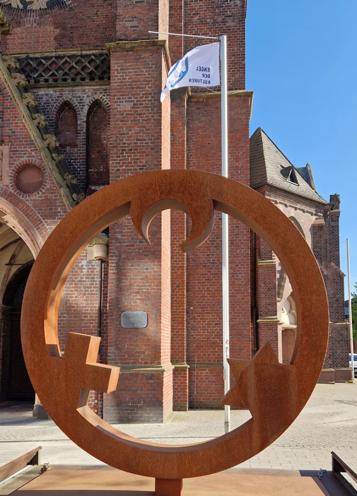 Skulptur Engel der Kulturen