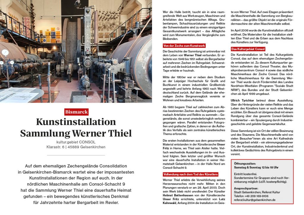 Seite aus dem Reiseführer Sammlung Werner Thiel