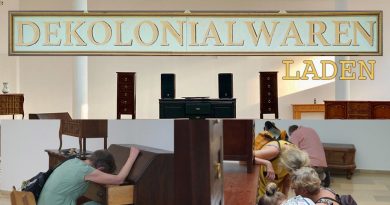 Verananstalungsplakat Dekolonialwarenladen