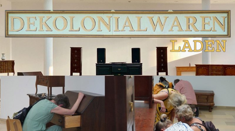 Verananstalungsplakat Dekolonialwarenladen