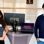 Messestand von Avatari im Wissenschaftspark