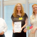 Nora Krahl bei der Preisverleihung ZukunftsGut