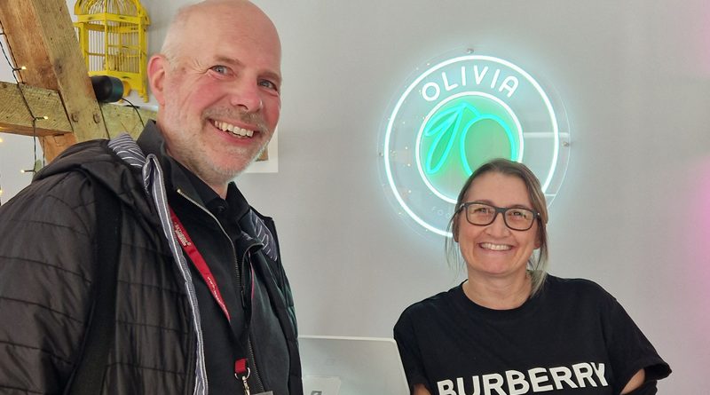 Carsten Westheide mit Patrizia von Olivia Food