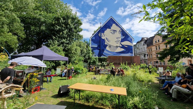 Querbeet Festival on Tour im Gemeinschaftsgarten an der Bochumer Straße 2025