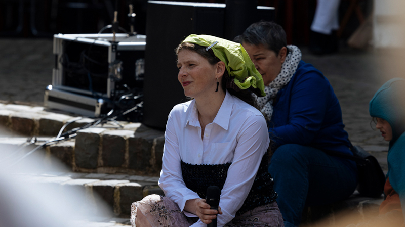 Kunstmuseum Vorgarten mit Lisa Klosterkötter