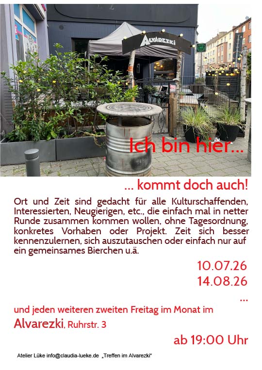 Einladung zum Kulturstammtisch im Alvarezki