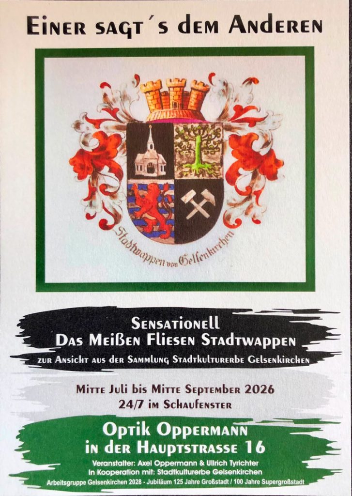 Plakat zur Ein-Bild-Ausstellung