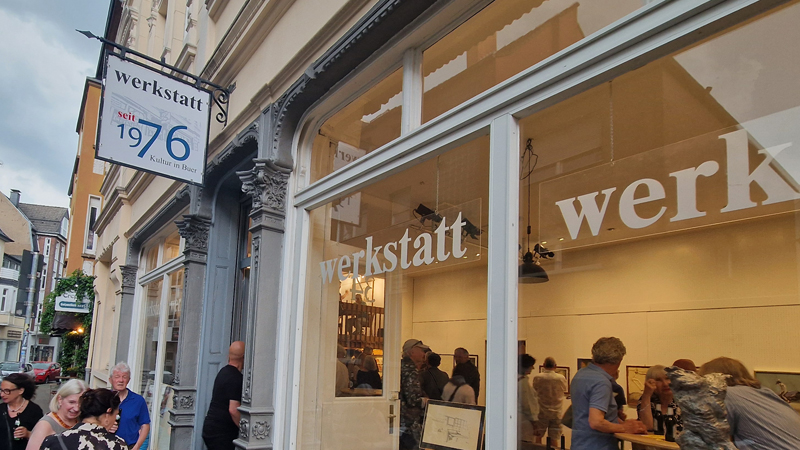 Kulturraum "die werkstatt" in Buer, Aussenfassade