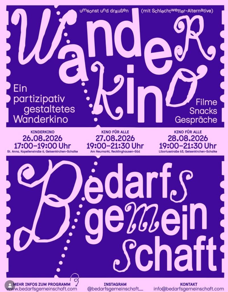 Plakat Wanderkino