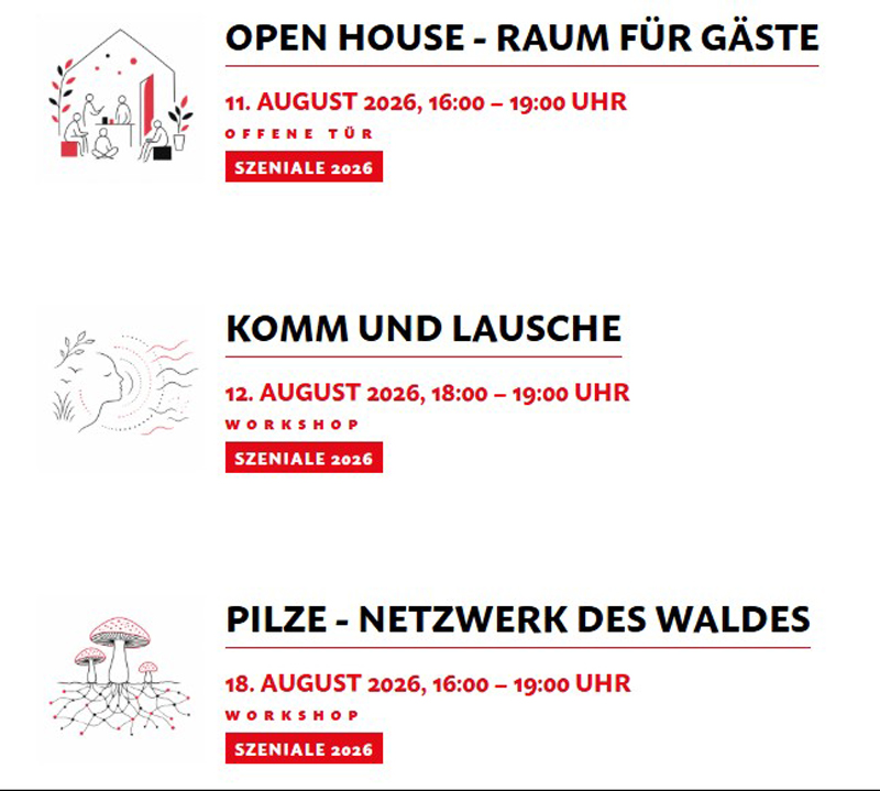 Ausschnitt aus dem Projekt-Programm des BGK