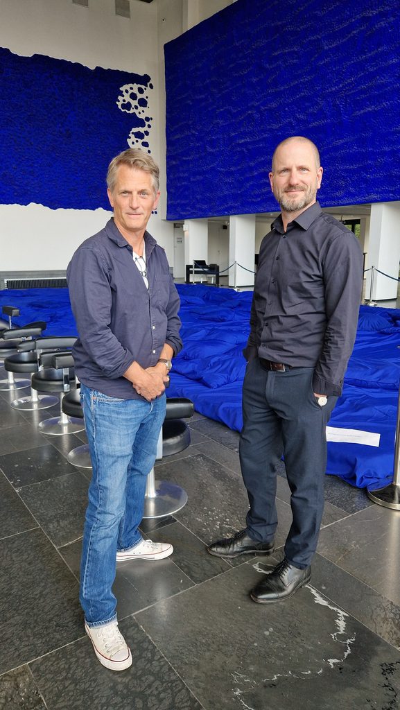 Regisseur Thomas Fiedler und Komponist Jan Dvořák