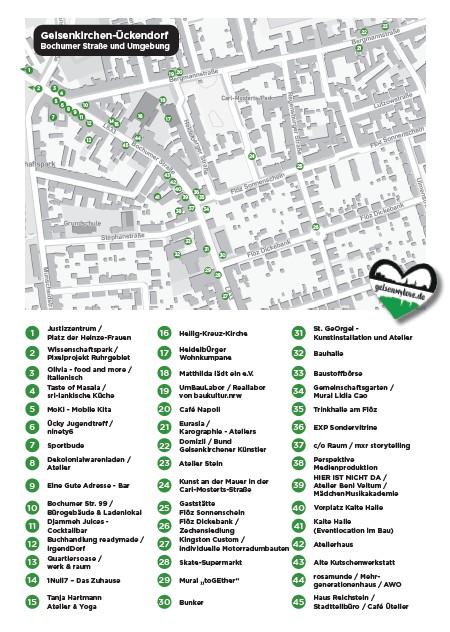 Quartierskarte Bochumer Straße