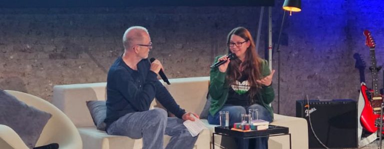 Peter Lohmeyer und Kirsten Lipka im Gespräch