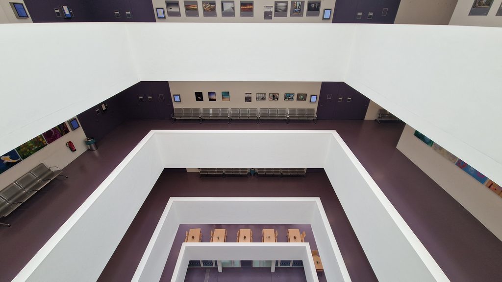 Justizzentrum Gelsenkirchen von innen
